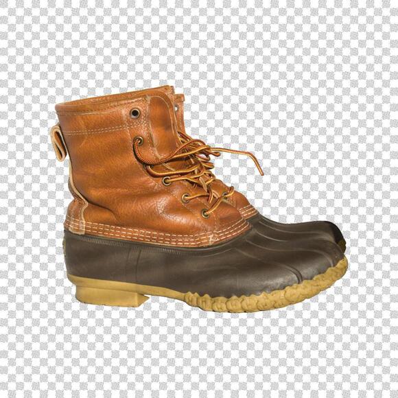 L.L.Bean Women's Brown and Tan Boot - Picture 1 of 6